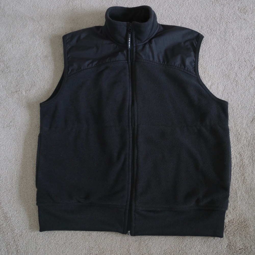 Nike Golf black fleece vest L